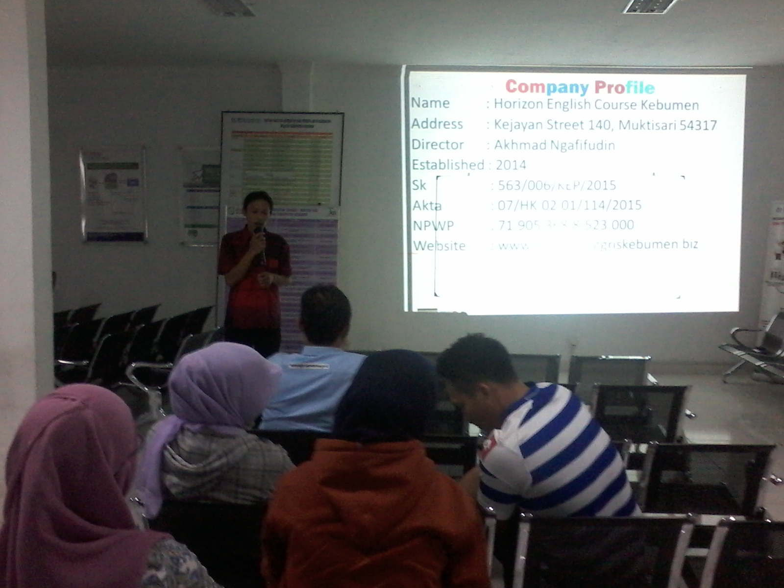 Kursus bahasa inggris private