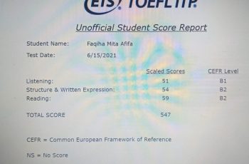 Kursus TOEFL ITP Online Bersertifikat